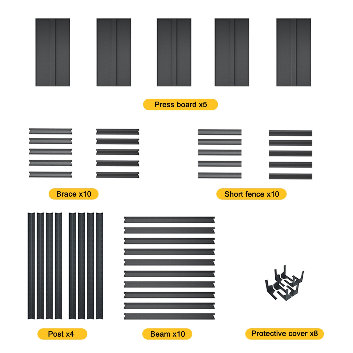 US Local Two Sided Fence Style, Storage Rack And Shelf