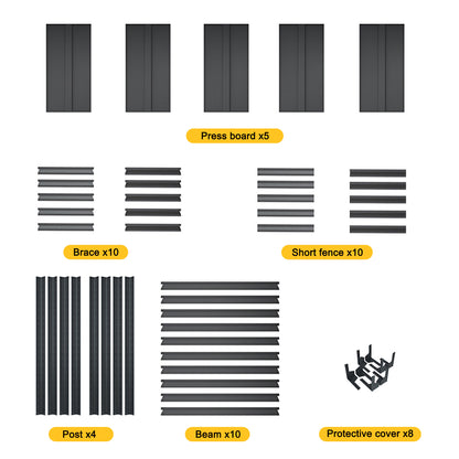 US Local Two Sided Fence Style, Storage Rack And Shelf