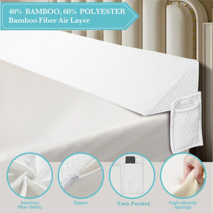 US Local Air Layer Fabric Gap Pillow Diamond-shaped Pocket