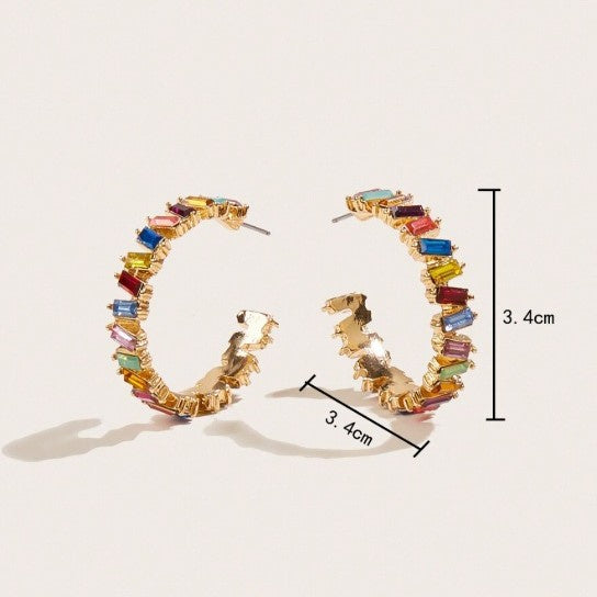 Women's Stylish And Simple Personality Earrings