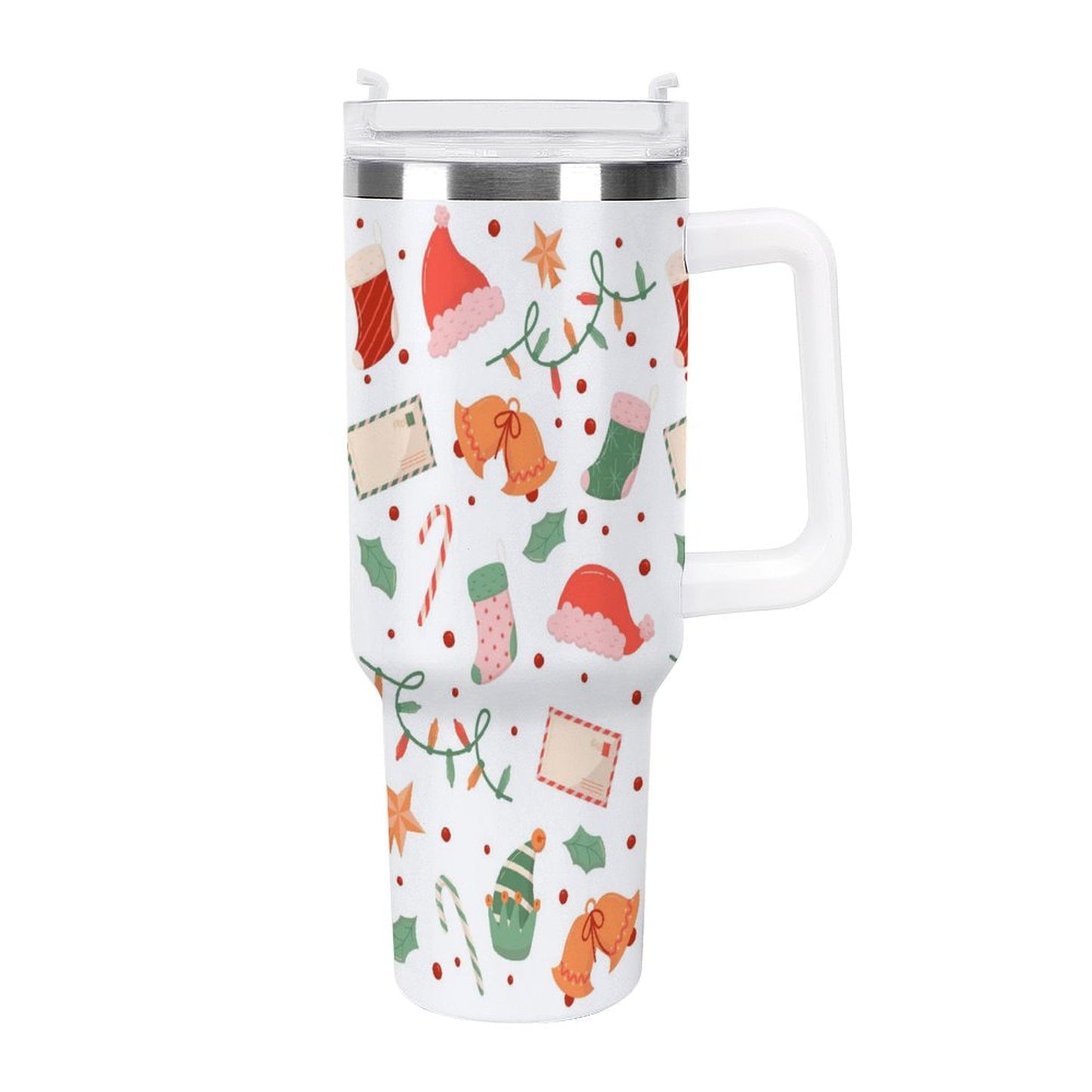 PHDT00025 POD US Local Tumbler 40 oz Large Capacity Car Cup Christmas