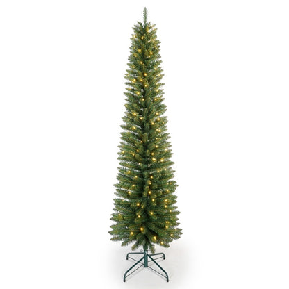 US Local PVC, Christmas Tree, Christmas Decorations, Green, With Lights
