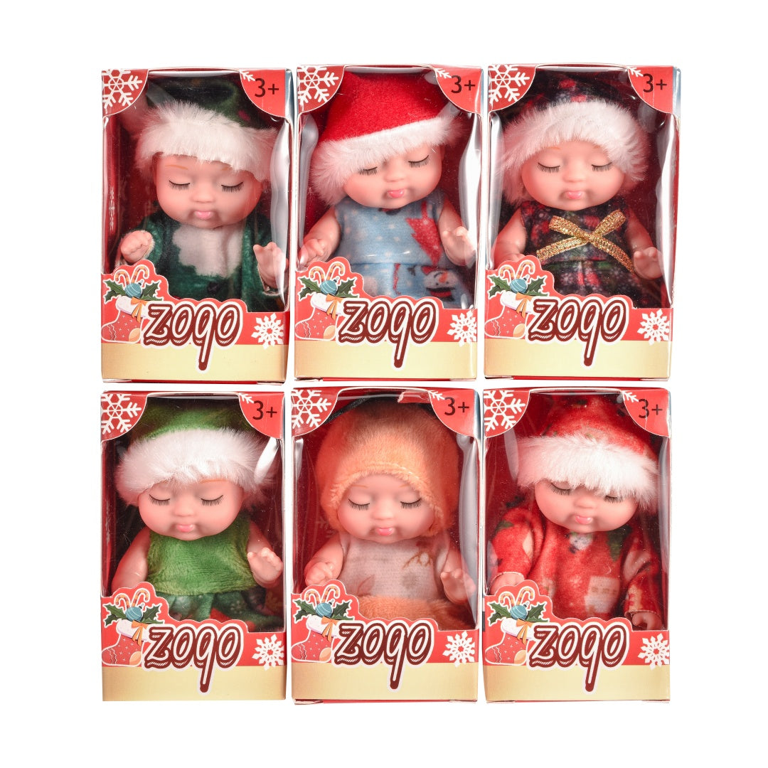 US Local 6PCS Mini Reborn Baby Dolls