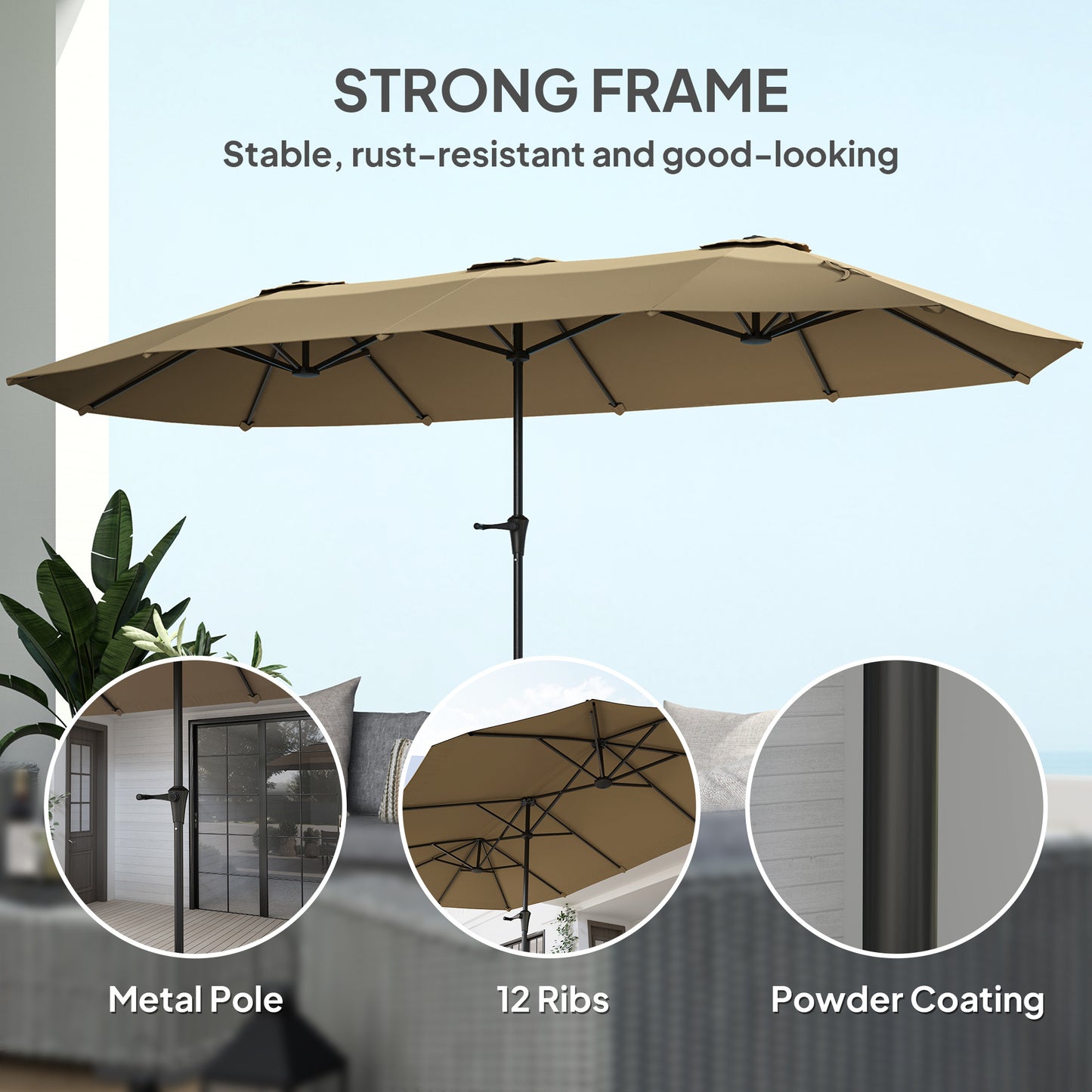 US Local Outdoor Beach Umbrella, Amazon Shipping No Shipments On Weekends