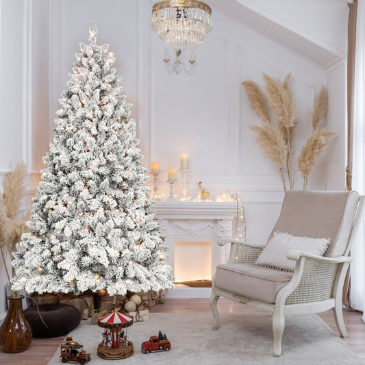 US Local PVC, Christmas Tree, Christmas Decorations, Warm Lights