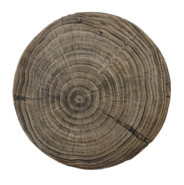 US Local 14.6 X 17 Wood Grain Decorative Table