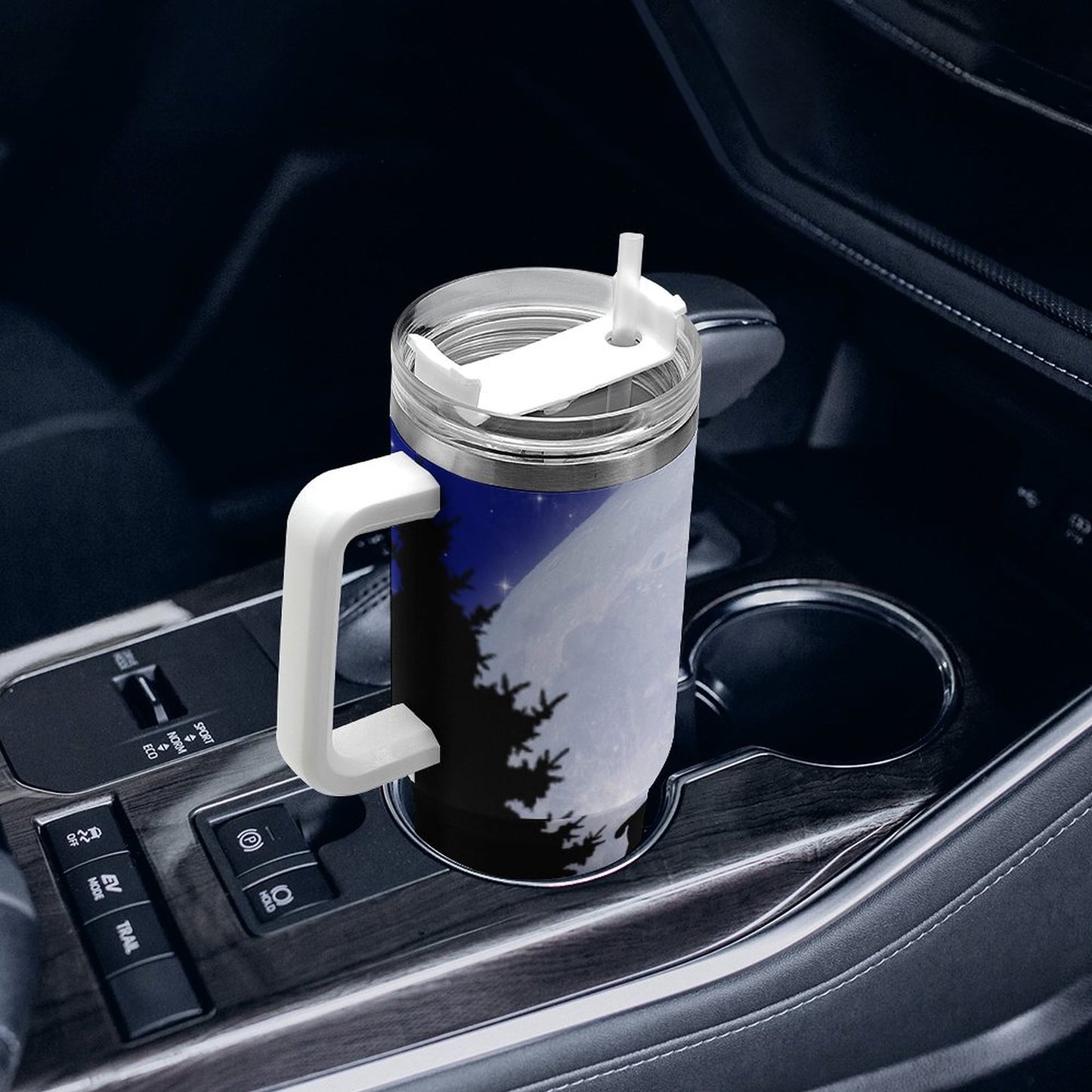 PHDT00282 POD US Local Tumbler 40 oz Large Capacity Car Cup Christmas Animal Deer