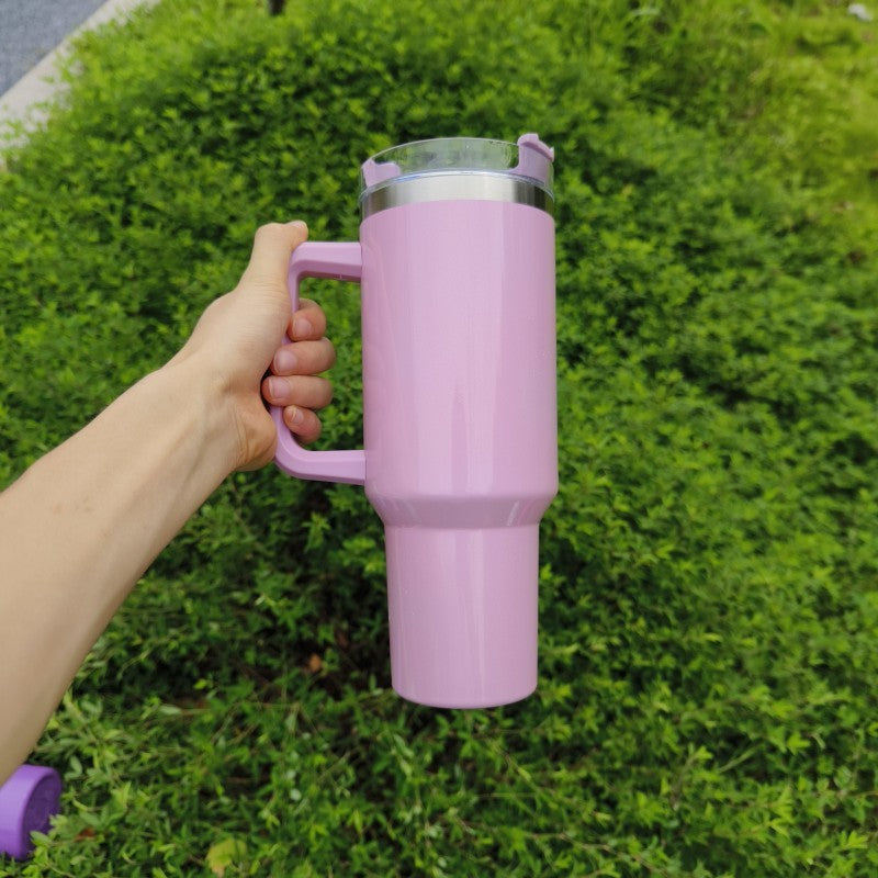 USA Local Large Capacity Double-layer Stainless Steel Vacuum Insulation Cup