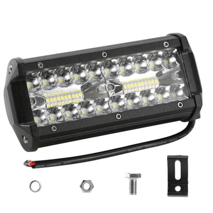 US Local 7in LED Light Bar 120W 12000LM LED Work Light