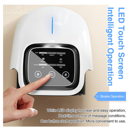 US Local Smart Knee Massager With Heat  Vibration 3D Air Compression   Portable Pain Relief  Home Office Use