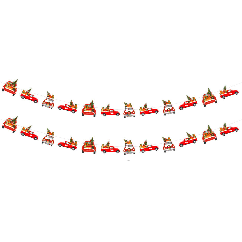 US Local 2 Pack Christmas Banner Paper Christmas Sign Garland Gingerbread Man Snowman Christmas Hanging Bunting Garland For Christmas Party Decorations Xmas Holiday Mantle Fireplace Home Decor