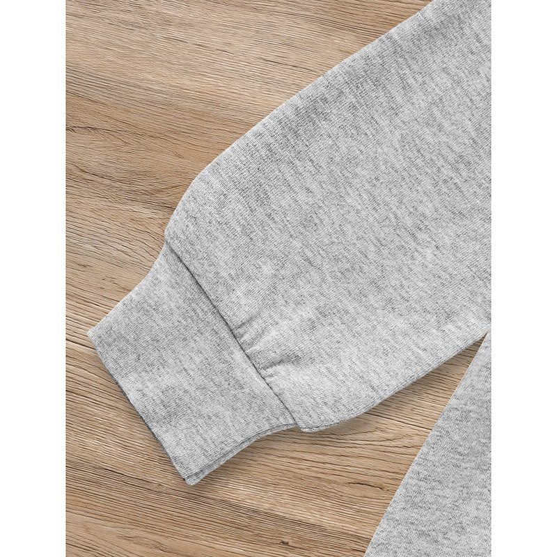 US Local Newborn Baby Boy Outfits Long Sleeve Animal Print Romper & Hat 2Pcs Fall Winter Clothes Set