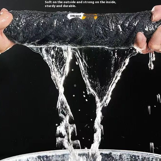 US Local Towel Microfiber Car Beauty Car Towel Not Easy To Shed Hair Thickened Absorbent Seamless Car Cleaning Cloth