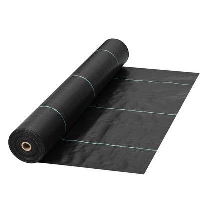 US Local VEVOR Weed Barrier Landscape Fabric 6X300FT Heavy Duty Woven PP Weed Control Mat