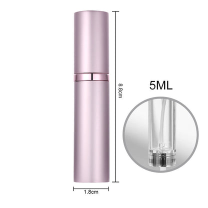 US Local Perfume Vaporizers Bottled Bottoms Filled With Perfume High-end Travel Portable Spray Small Sample Empty Bottle Dispenser