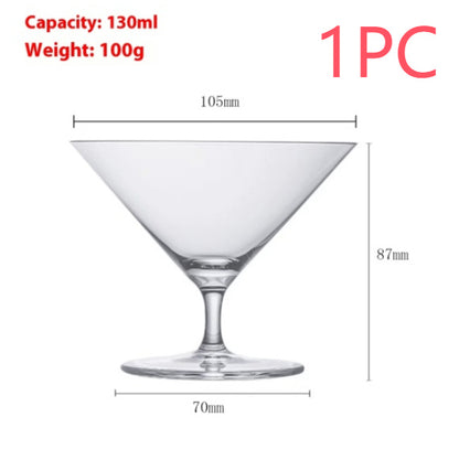 Fine Rod Champagne Drink SUNFLOWER Ice Cream High Leg Thin Wall Red Wine Cup