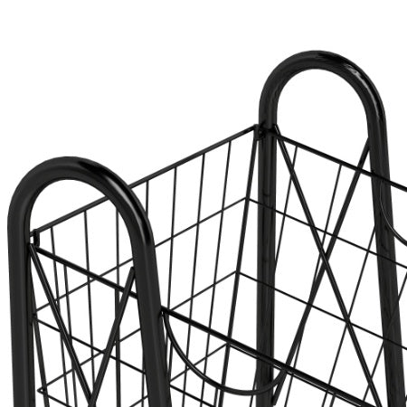 US Local 3-Tier Kitchen Storage Basket Organizer, Freestanding Metal Wire Rack For Fruit, Vegetables, And Pantry Items