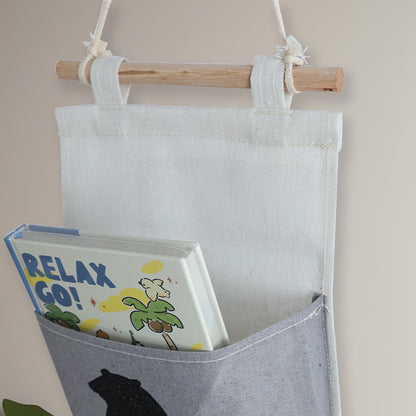 US Local Cartoon Three-layer Hanging Storage-Gray 5064