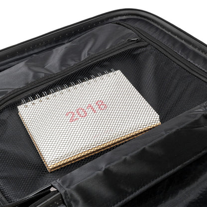 US Local 3-in-1 ABS Trolley Case 20 Inches, 24 Inches, 28 Inches Orange