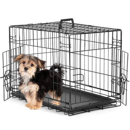 US Local A Dog Cage With Two Doors