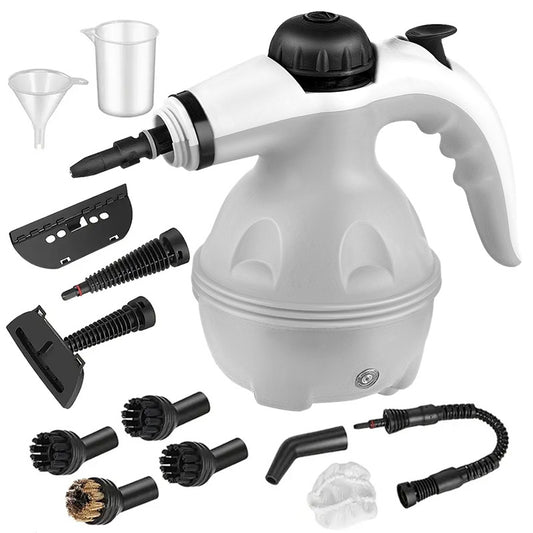 US Local Grenade Steam Cleaner, Pressurized Handheld Cleaner For Household Use, Equipped With 12 Accessories, For Multiple Surfaces And A Powerful Home Steam Machine For Cleaning In Various Scenarios.