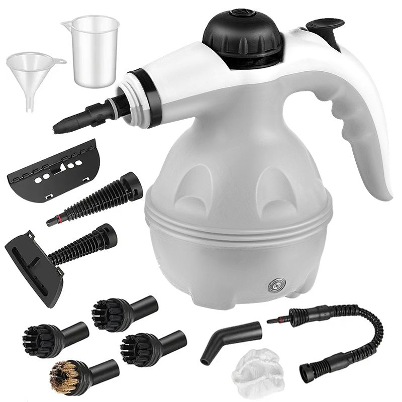 US Local Grenade Steam Cleaner, Pressurized Handheld Cleaner For Household Use, Equipped With 12 Accessories, For Multiple Surfaces And A Powerful Home Steam Machine For Cleaning In Various Scenarios.