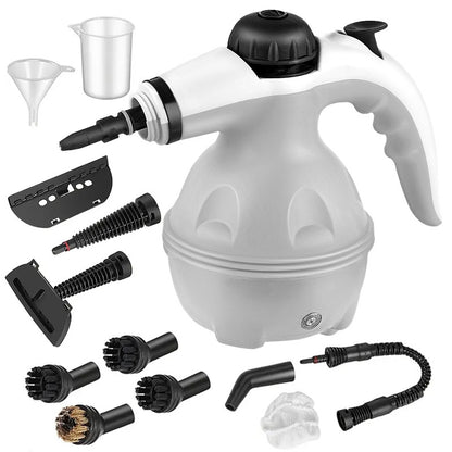 US Local Grenade Steam Cleaner, Pressurized Handheld Cleaner For Household Use, Equipped With 12 Accessories, For Multiple Surfaces And A Powerful Home Steam Machine For Cleaning In Various Scenarios.