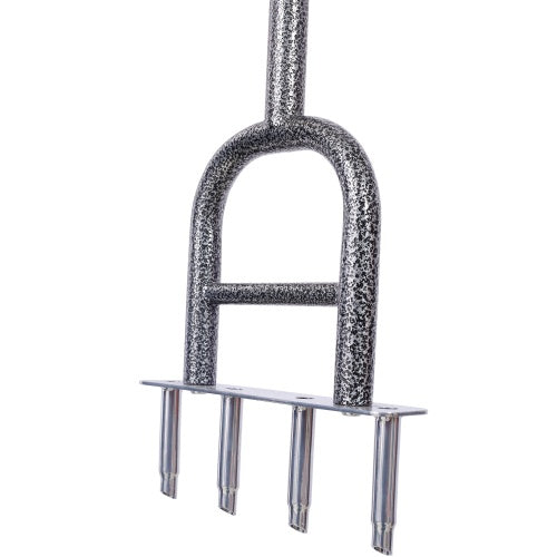 US Local Lawn Coring Aerator, 4 Corer Plug Aerator Tool With Soft Rubber Grip, Manual Grass Aerating Tool, Garden Tool & Cleaning Hand Tool For Loosening Soil And Improving Lawn Health