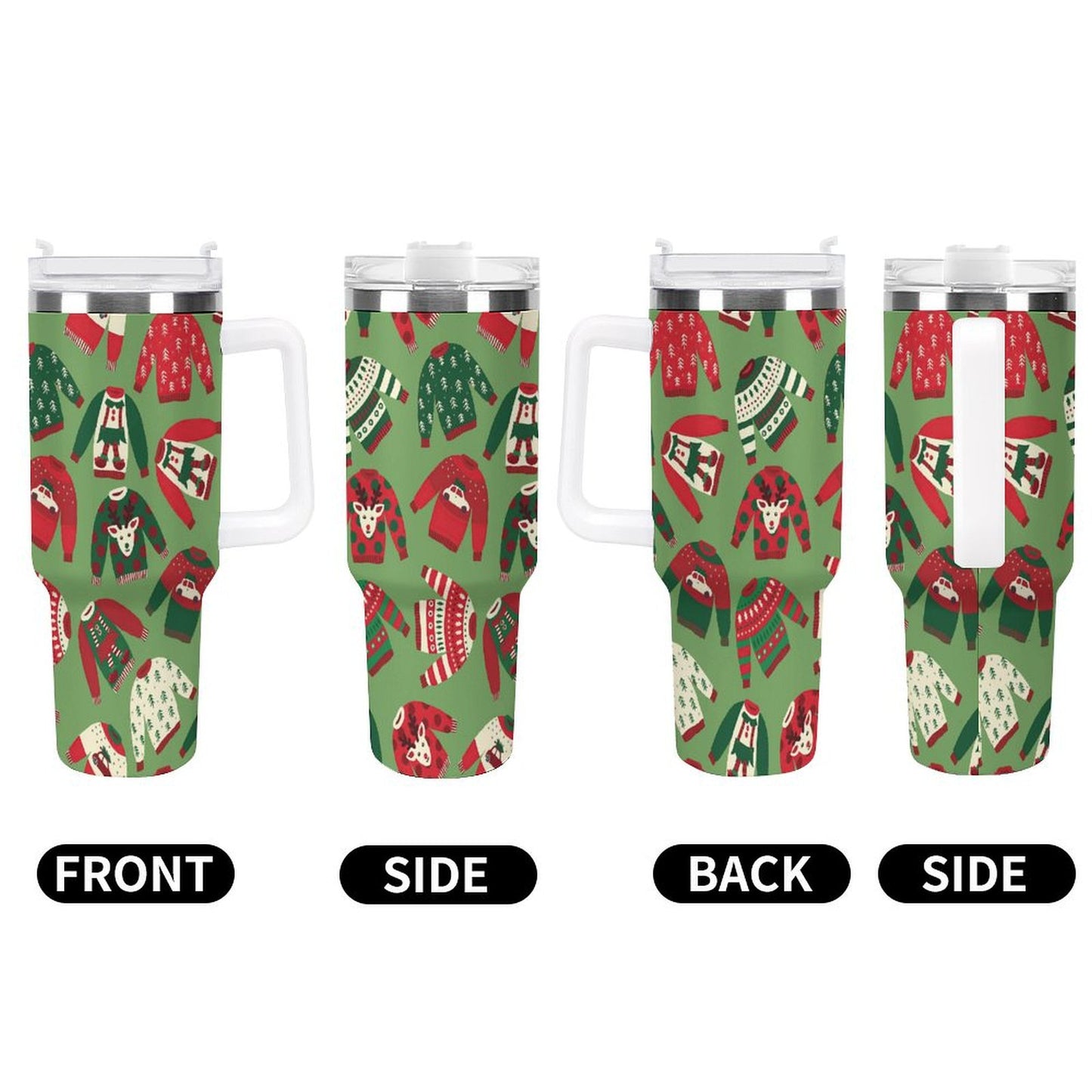 PHDT00092 POD US Local Tumbler 40 oz Large Capacity Car Cup Christmas