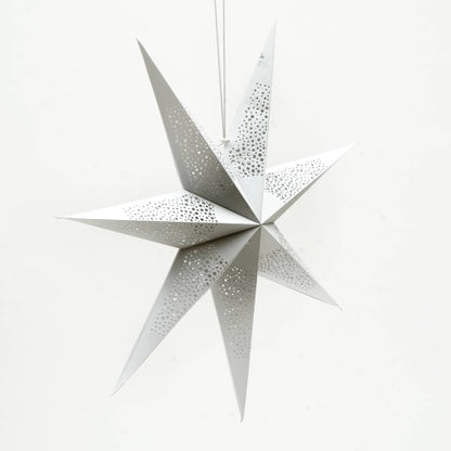 US Local Handmade Paper Star 75cm Dia Festive Holiday Decor