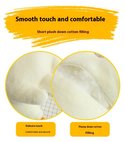 US Local Cute Big White Geese Pillow Plush Toy