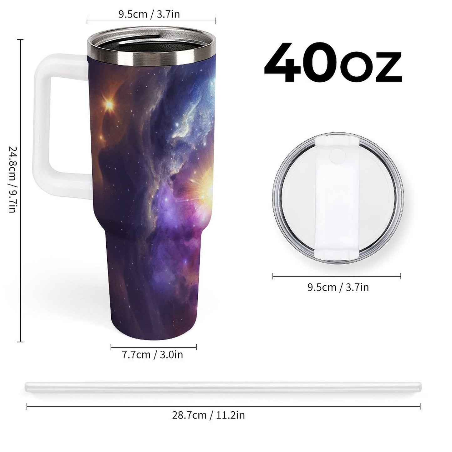 PHDT00450 POD US Local Tumbler 40 oz Large Capacity Car Cup Sea