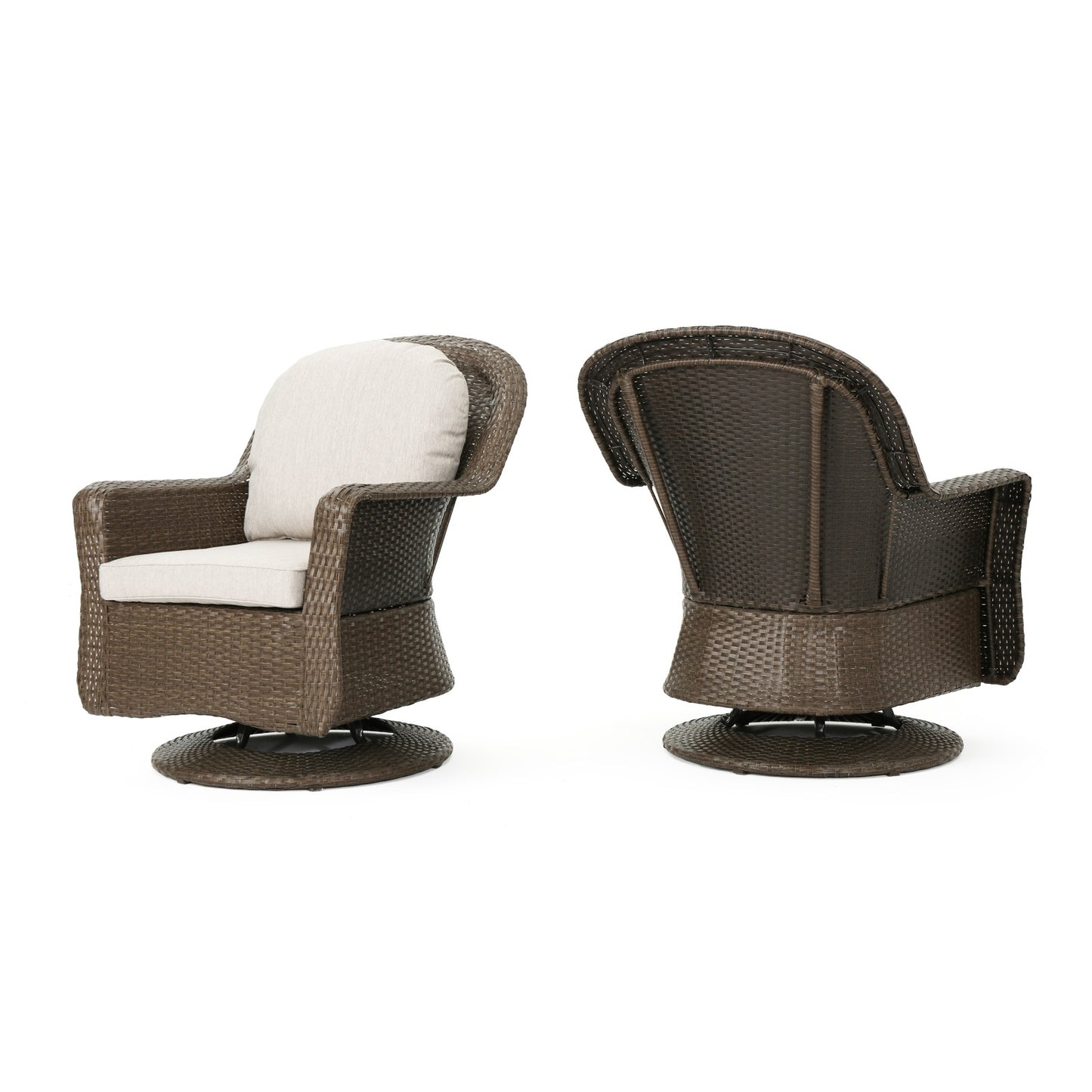 US Local LIAM SWIVEL CLUB CHAIR  Set Of 2