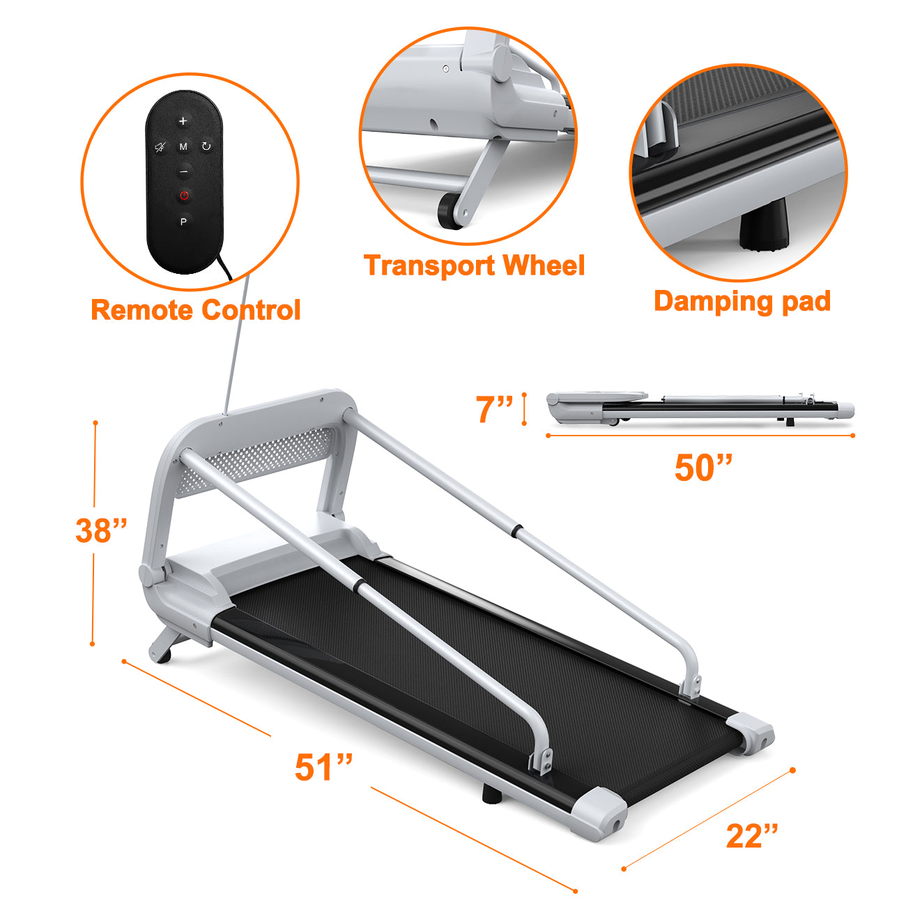 US Local 2025 New Quiet Smart Pet Treadmill, Adjustable Speed, Perfect For Small Medium Dogs