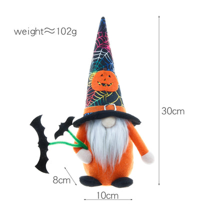 Halloween Dwarf Doll Flannel Fabric
