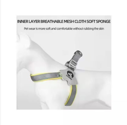 US Local YT Pet Dog Cat Harness, Pet Harness With Leash Group, Adjustable Puppy Harness Comfortable Reflective Easy Control Dog With Leather