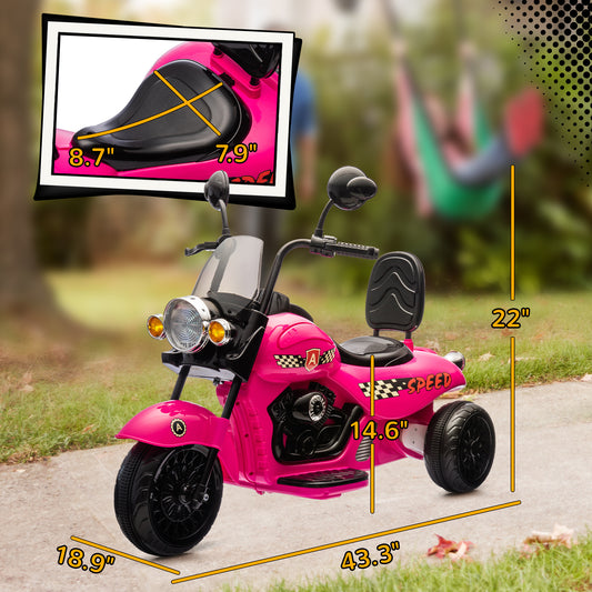 US Local 6V 3 Wheel Electric Motorcycle for Kids