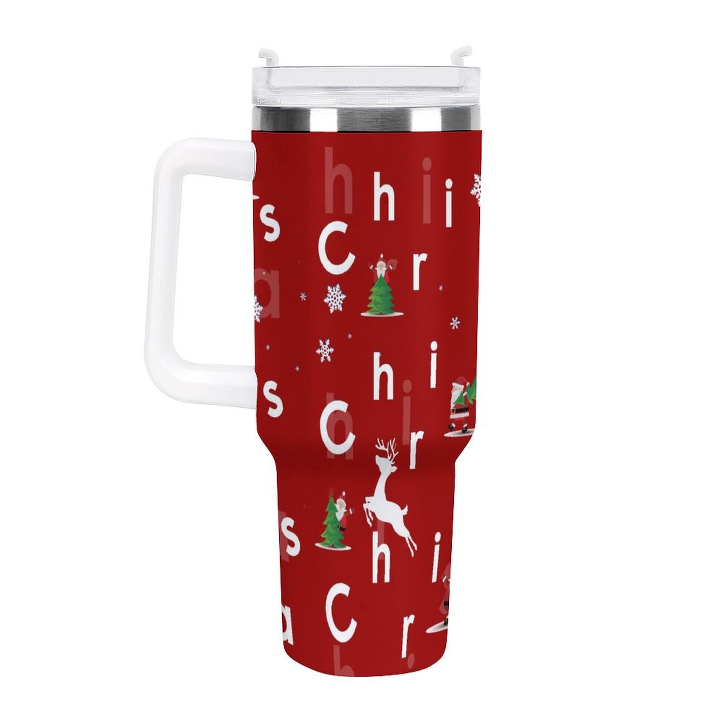 PHDT00333 POD US Local Tumbler 40 oz Large Capacity Car Cup Christmas, Elk