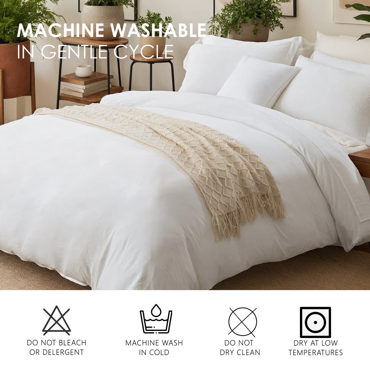 US Local Three-piece Bedding Set With Solid Color Quilt Cover And Pillowcase, Three-piece Bedding Set - Super Soft Microfiber Hotel Series - Brushed Super Soft And Machine Washable, Cute Pink Three-piece Set W