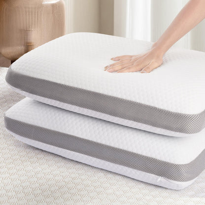 US Local Bread Pillow - Ultra-soft Memory Foam, Slow Rebound Fits The Cervical Spine, A Must-have For Side Sleeping Without Ear Pressure