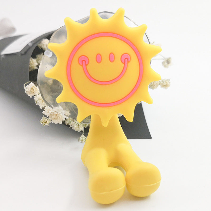 Children's Cute Cartoon Toothbrush Holder Wall Toothbrush Rack