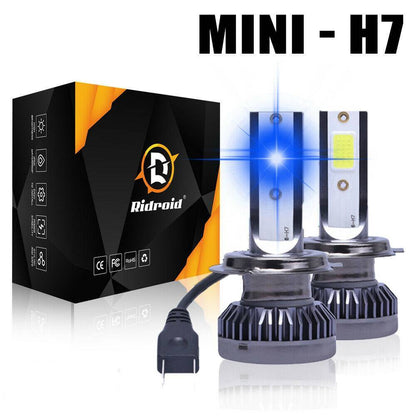 US Local 2x H7 LED Headlight Bulb Kit High Low Beam 8000K Super Blue 26000LM Light Bulb