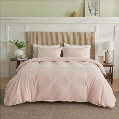 US Local Serta Simply Clean Solid Duvet Cover Twin