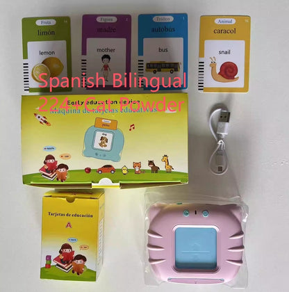 US Local Children's Enlightening Early Education Smart Pure English Card