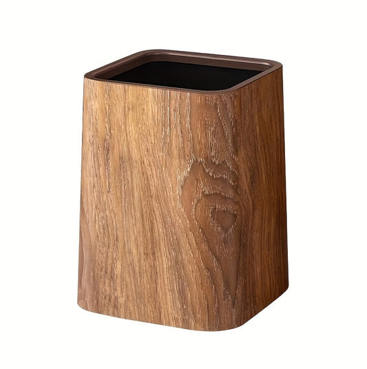 US Local Wood Grain Trash Can