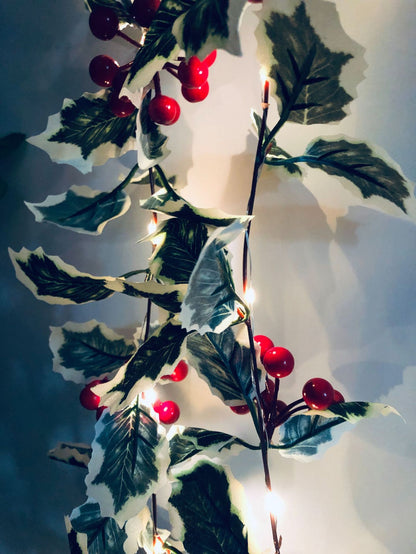 Thanksgiving Christmas String Light Christmas Chinese Hawthorn Rattan Party Window Yard Party Decoration