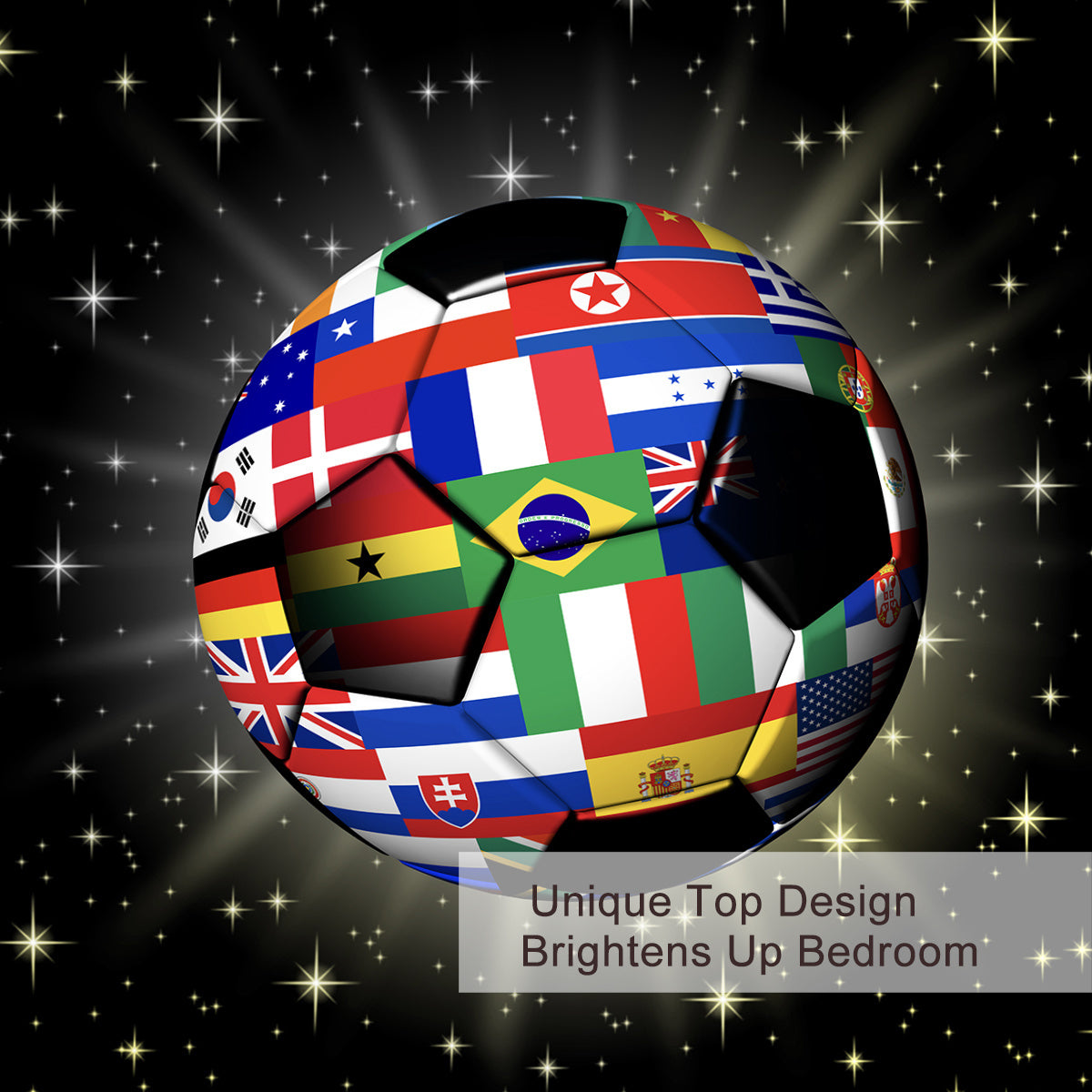 US & UK Local 3D Soccer Ball Bedding Set Football World Flags Print Duvet Cover Sets For Teen Boys Sports Bedding Sets Universe Stars Black Bed Quilt Cover