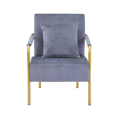 US Local Modern Velvet Accent Chair For Living Room