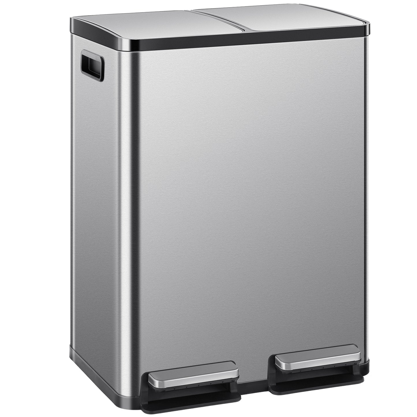 US Local 60 Liter Stainless Steel Trash Can