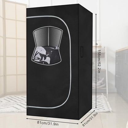 US Local Portable Steam Sauna Room Full Body Sauna Suit For Home Indoor Portable Steam Sauna Tent With Folding Chair And Remote Control